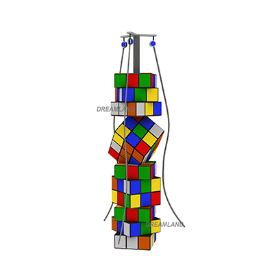 Magic Cube Indoor Climbing Fun Wall DLF0005