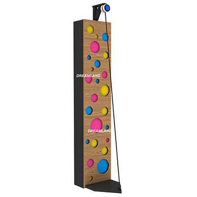 Colorful Bubble PE Climbing Wall with an Automatic Protection System DLJ0007