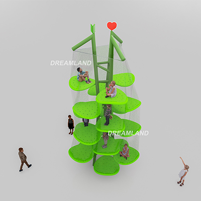 Customized Tree Shaped Green Cloud Climb DLK0001