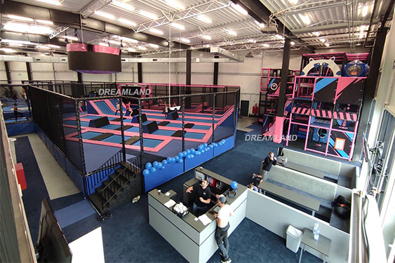 Trampoline Courts Project in Poland by Dreamland Playground