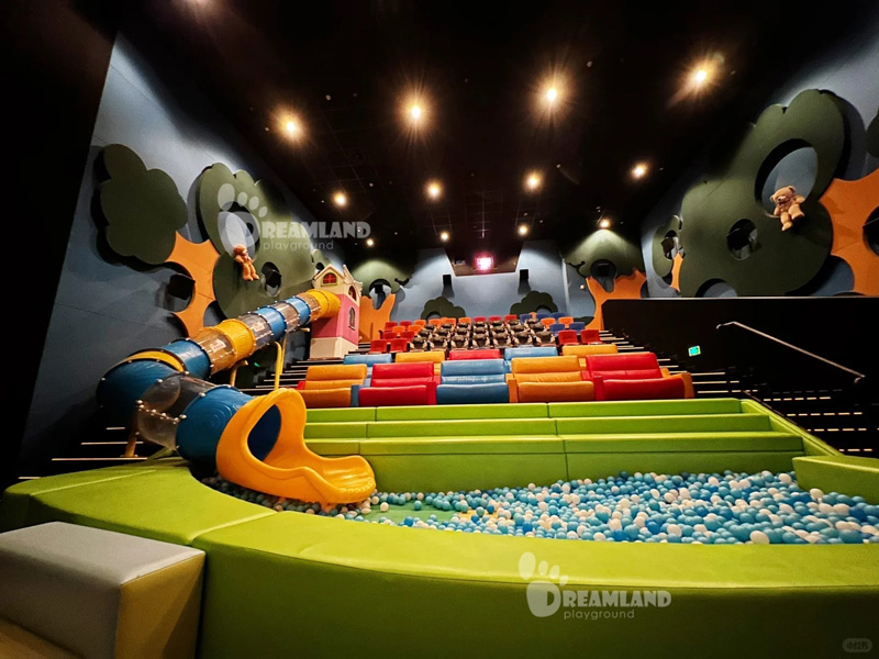 A Movie Theater with an Indoor Playground